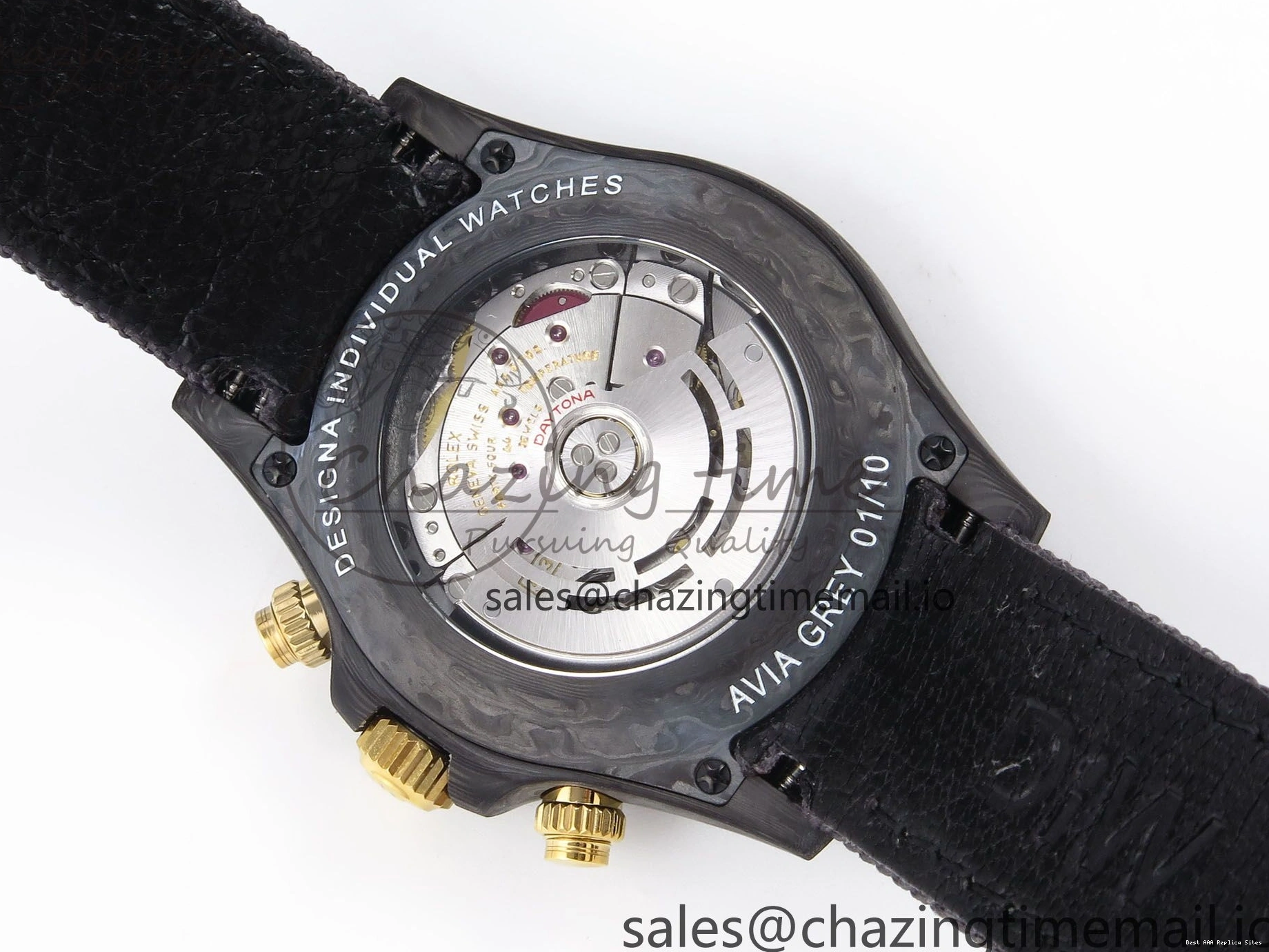 Good Copy Rolex Watches Carbon 1:1 Gray on DIWF 1075 Black GREY” “AVIA RelaxedFit Edition Best DIW Strap SH Dial Yellow Daytona Nylon 0114